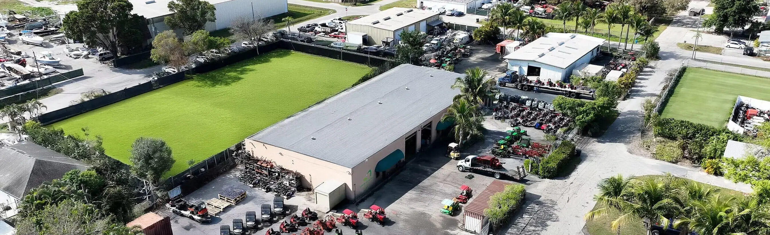 ariel view of our location