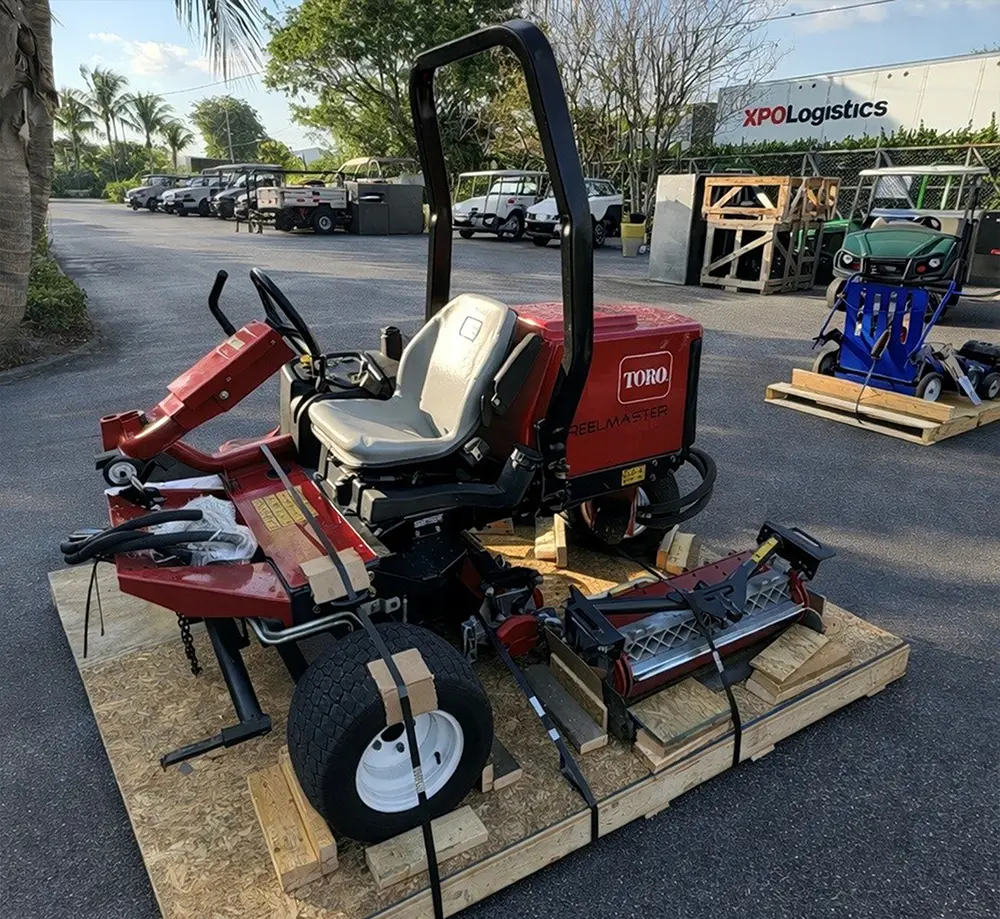 Example of a larger pallet